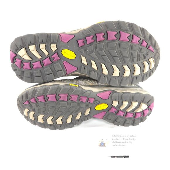 Eddie Bauer Weatheredge Outdoor Lace Up Hiking Shoe Womens Size 10 Gray - Picture 9 of 9